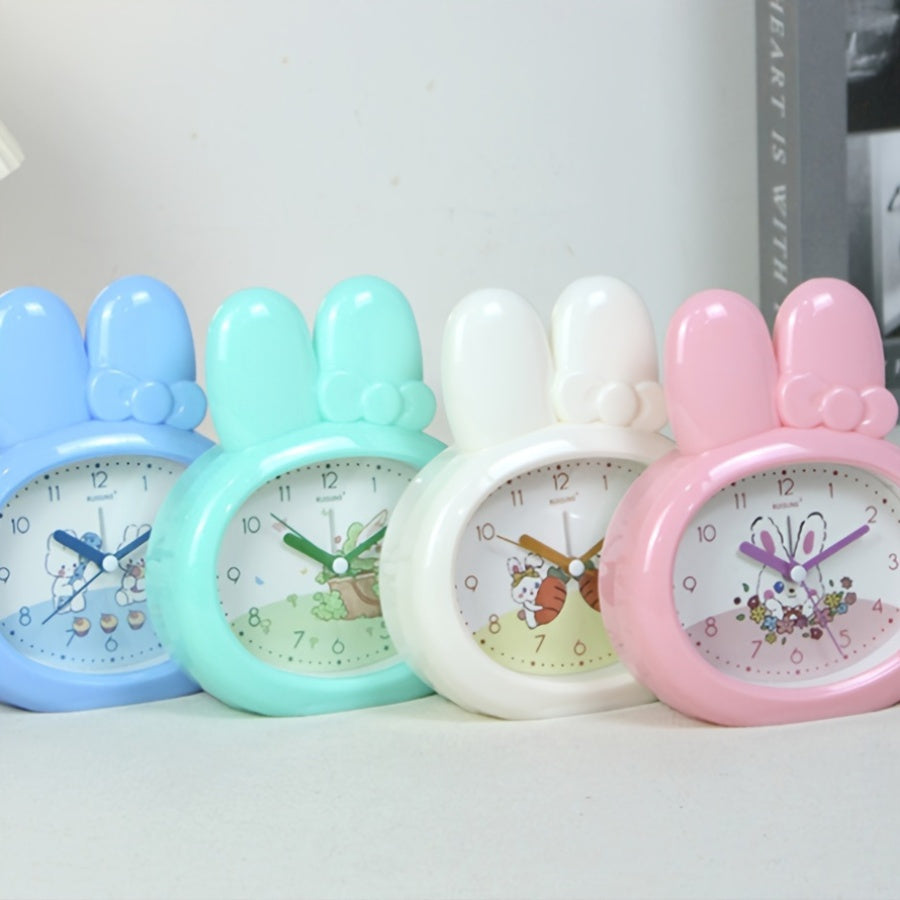 BunnyTime Horloge - Joli réveil LED avec veilleuse