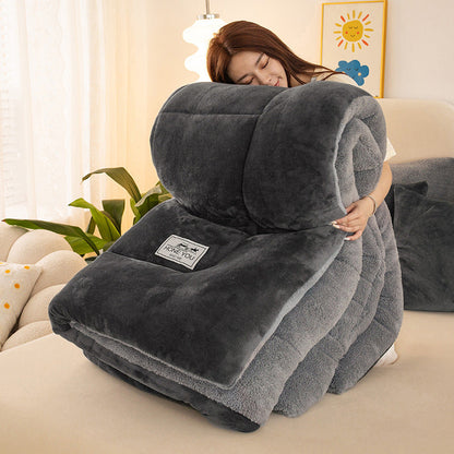 Floroux - Couverture en polaire thermique d'hiver de haute qualité