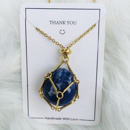 Collier en Cristaux Naturels Élégant - Édition Iris