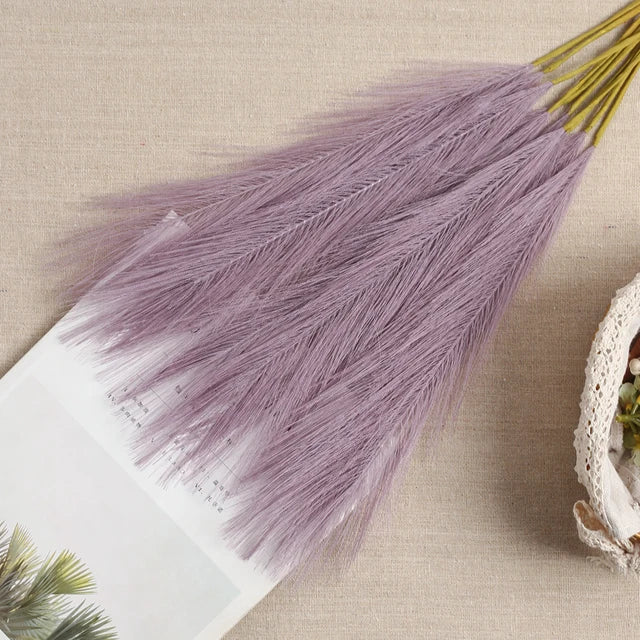 Floroux - fleurs d'herbe de la pampa artificielles