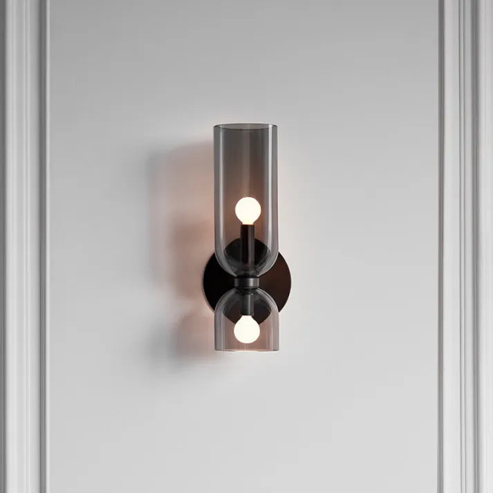 Applique murale en verre Floroux LED
