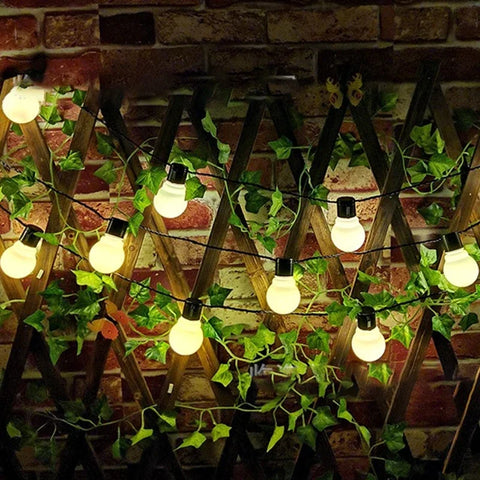 Floroux – Guirlandes lumineuses solaires à LED pour l'extérieur