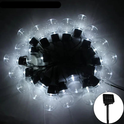 SOLARGARDEN – Guirlande lumineuse LED solaire pour l'extérieur