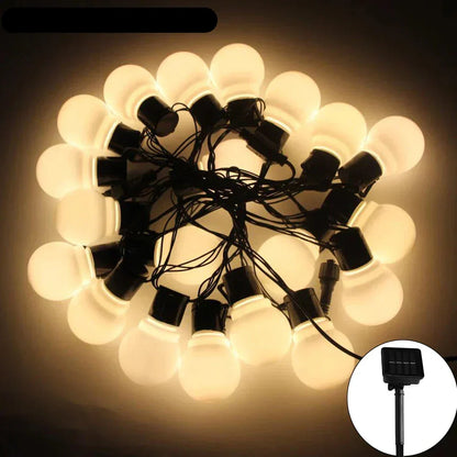 SOLARGARDEN – Guirlande lumineuse LED solaire pour l'extérieur