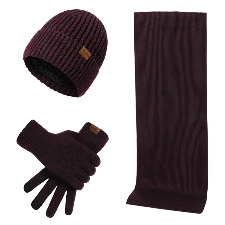 ArcticStyle – Ensemble d'hiver tendance avec bonnet et gants