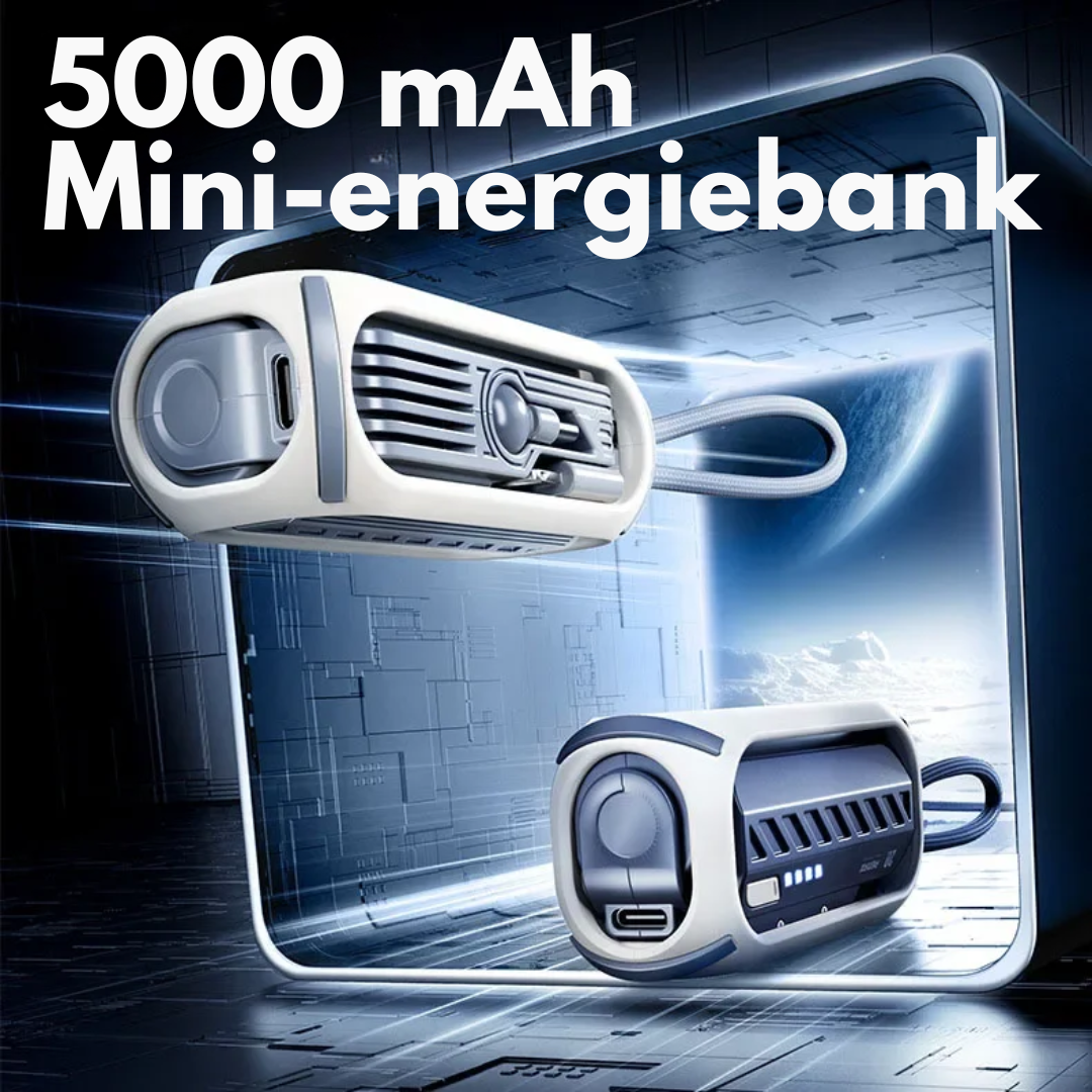 CompactCharge – Powerbank Portable Élégante pour Voyager