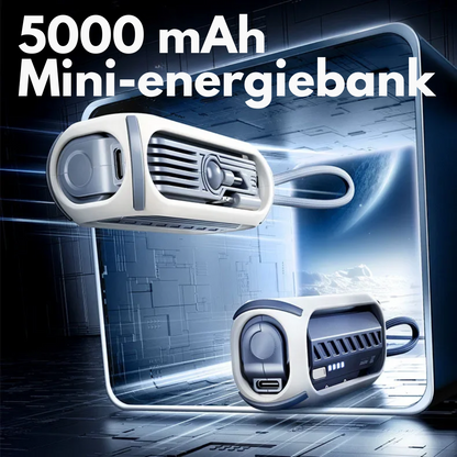 CompactCharge – Powerbank Portable Élégante pour Voyager