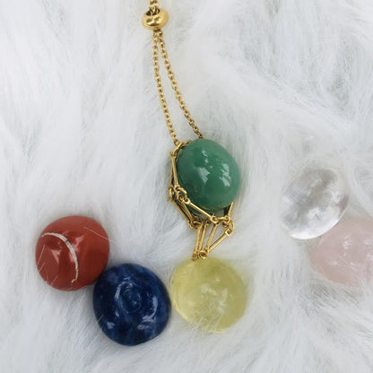 Collier en Cristaux Naturels Élégant - Édition Iris