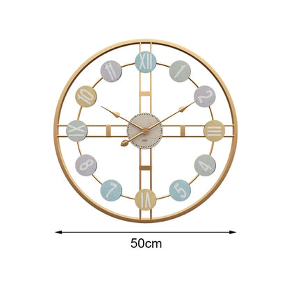 Floroux - Horloge suspendue 3D
