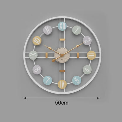 Floroux - Horloge suspendue 3D