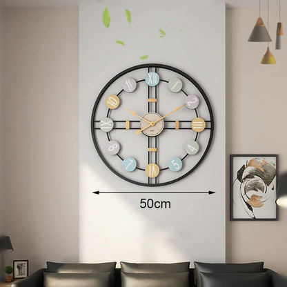 Floroux - Horloge suspendue 3D