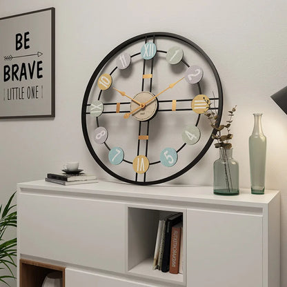 Floroux - Horloge suspendue 3D