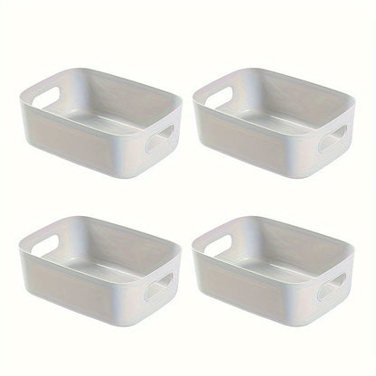 ChicOrganizer - Set de 4 Boîtes de Rangement Élégantes pour la Maison