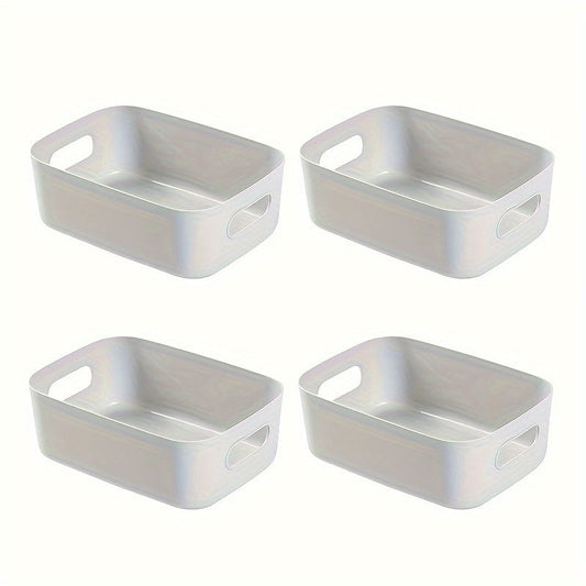 ChicOrganizer - Set de 4 Boîtes de Rangement Élégantes pour la Maison