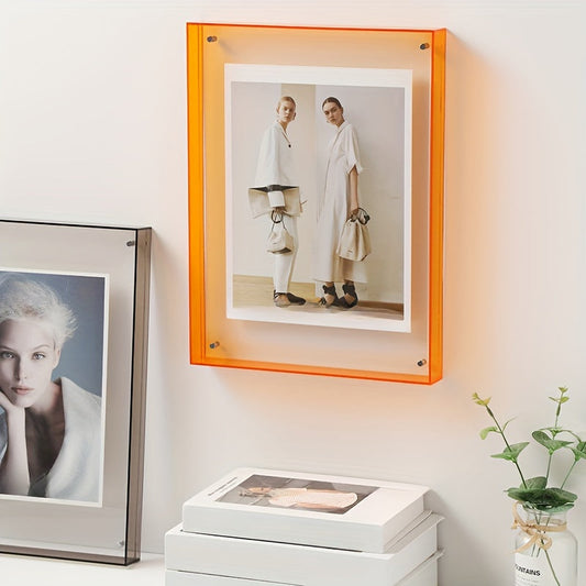 AcrylicFrame – Cadre photo minimaliste pour œuvres d'art