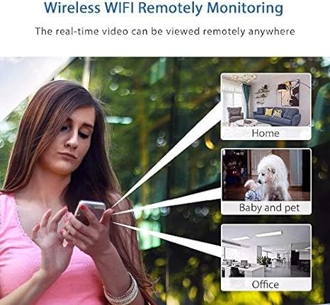 Caméra de sécurité WiFi 1080P sans fil - Protégez votre maison