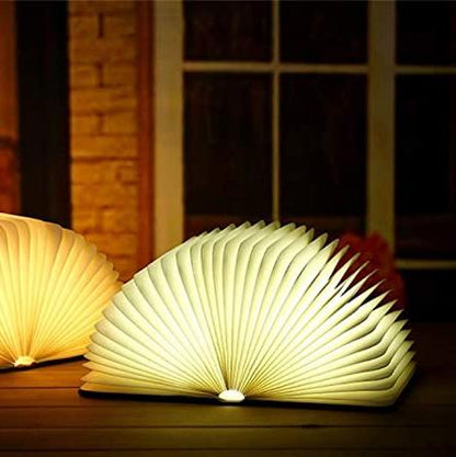 Floroux lampe livre LED | Pliable | Lumière d'ambiance | Éclairage sans fil | Décor pour la maison