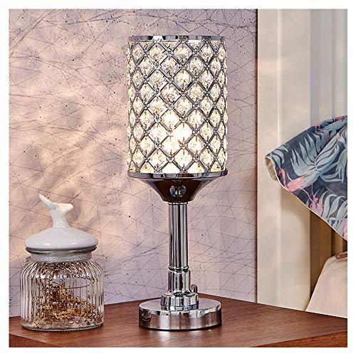 Floroux - Lampe de table - Cristal et Argent - Chic et Moderne
