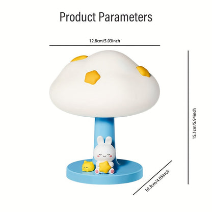CozyCloud Lampe - USB Rechargeable Lampe de Table en Silicone