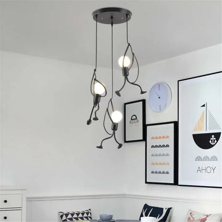LumièreHéros - Lampe Murale Rétro Iron Man pour un Style Audacieux