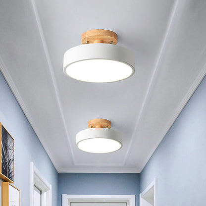 LumiBois – Plafonnier LED Scandinave Élégant