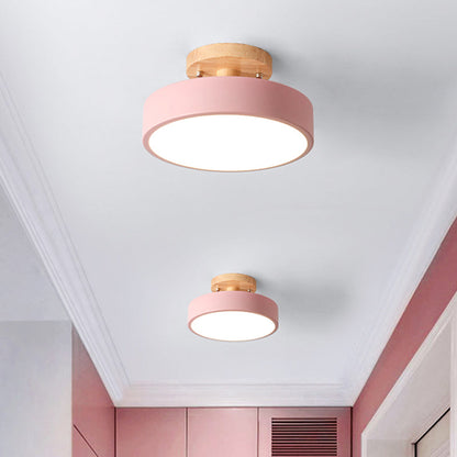 LumiBois – Plafonnier LED Scandinave Élégant