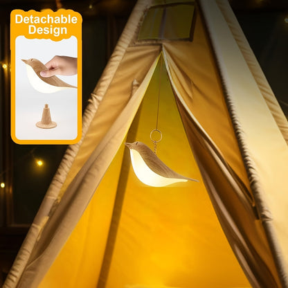 BrightNest - Lampe de table à LED USB pour oiseaux avec touché