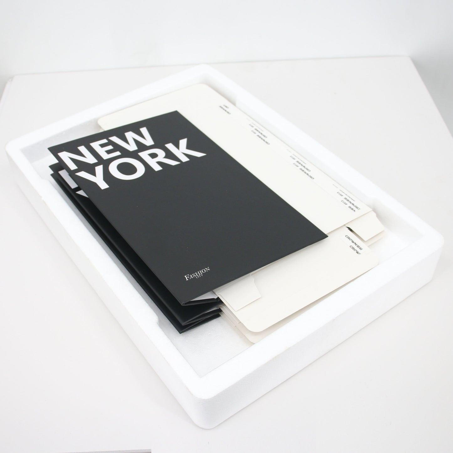 CityCharm - Ensemble de Livres Décoratifs Trompe-l'œil élégant