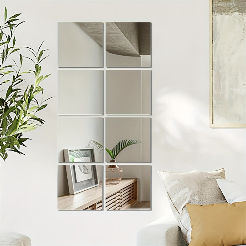 EleganceMirror – Luxe 3D Tuiles Miroir en Acrylique Set