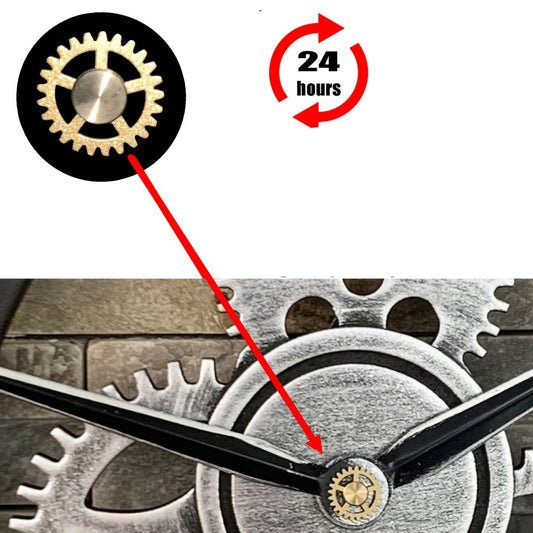 Horloge murale romaine surdimensionnée en argent - Horloge silencieuse pour le salon, le bureau et la cuisine