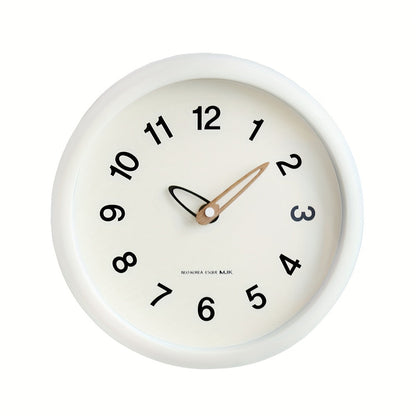 SilenceTime Horloge – Élégante Horloge Murale de 10 Pouces pour la Maison