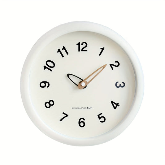 SilenceTime Horloge – Élégante Horloge Murale de 10 Pouces pour la Maison