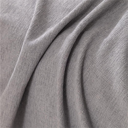 Couverture de canapé / canapé léger en chenille de couleur pure