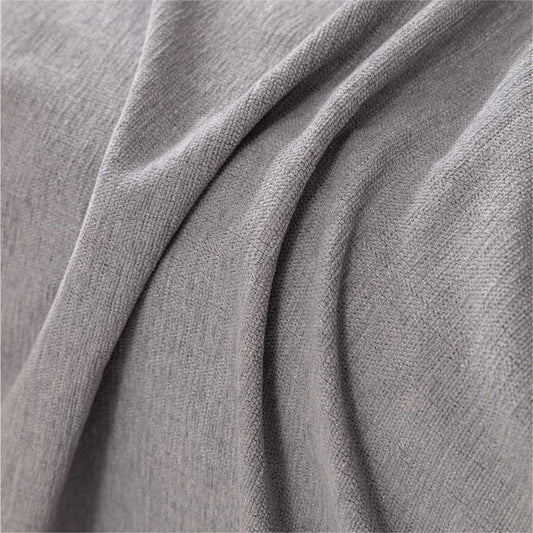 Couverture de canapé / canapé léger en chenille de couleur pure