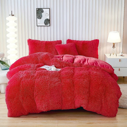 DouxVelours - Ensemble de Literie en Pluche pour un Confort Absolu