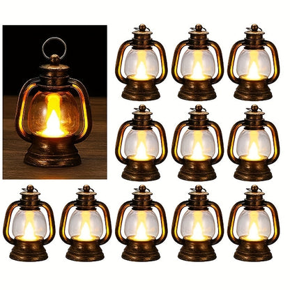 Mini lanternes LED rétro – Éclairage d'ambiance pour les fêtes