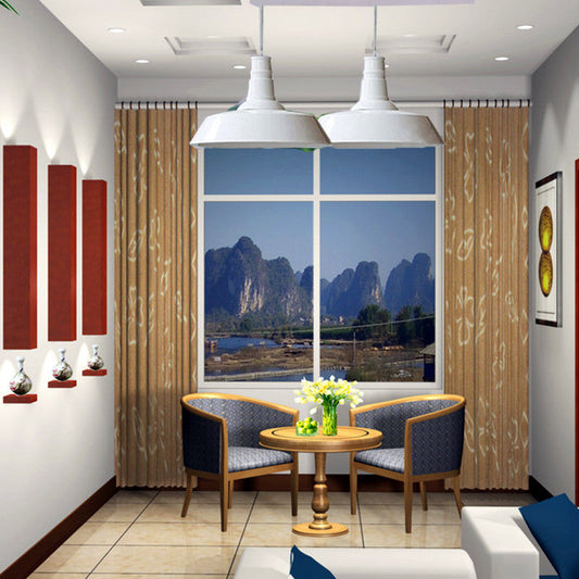 Floroux - Lampe rétro élégante Lustre plafonnier