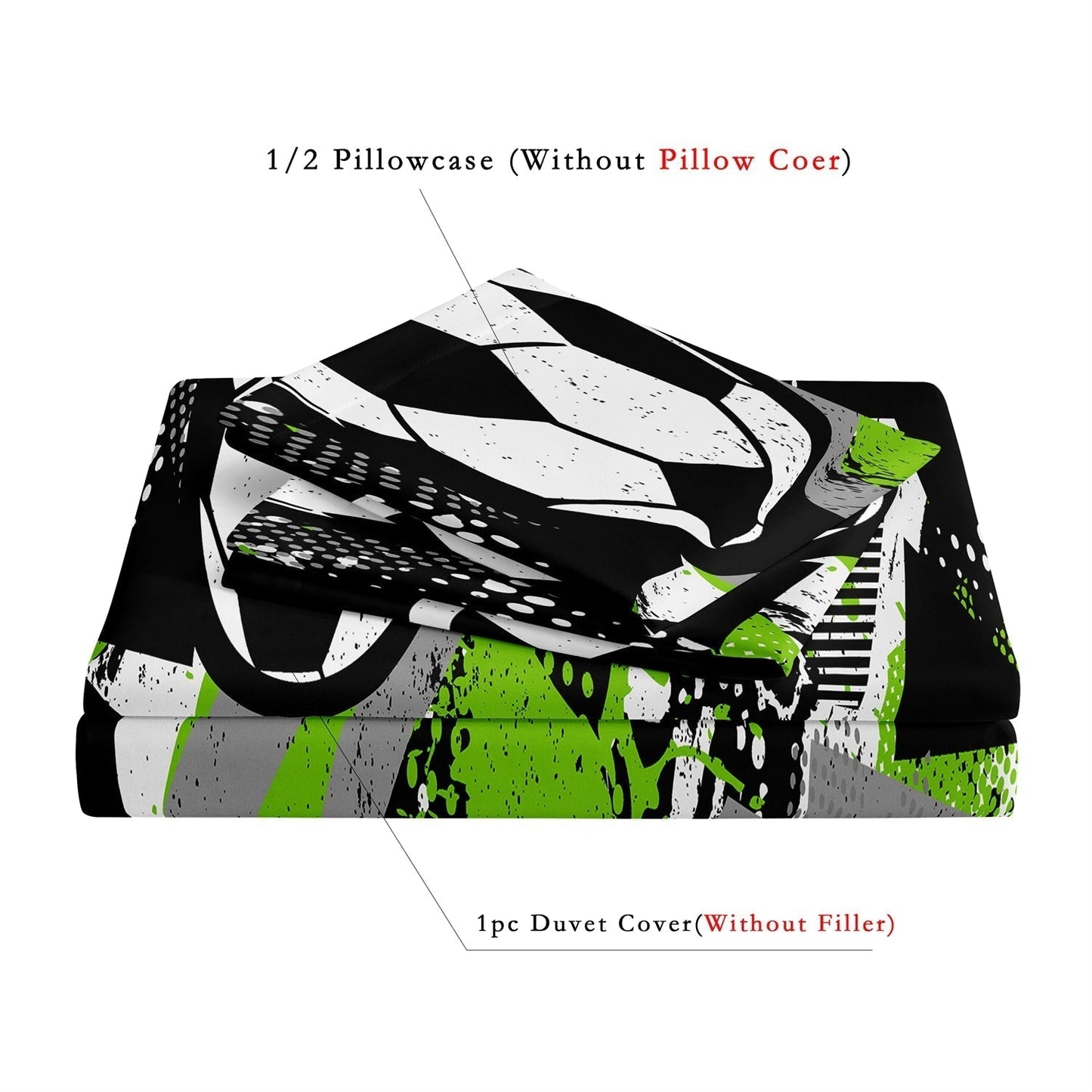 Aventure de Football Couverture pour Enfant – Élégant & Confortable