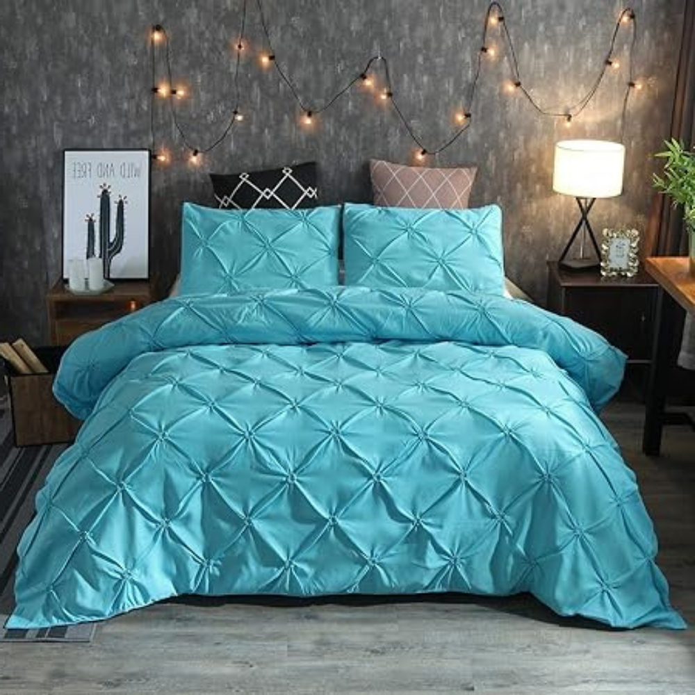 Floroux - Ensemble de literie trois pièces de haute qualité pour un sommeil stylé