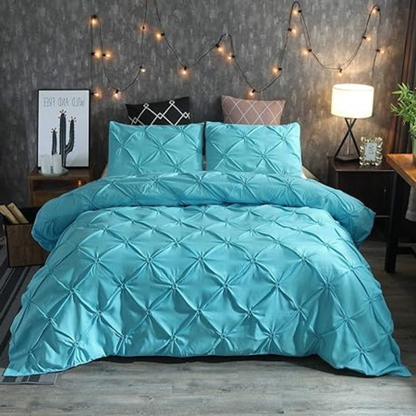 Floroux - Ensemble de literie trois pièces de haute qualité pour un sommeil stylé