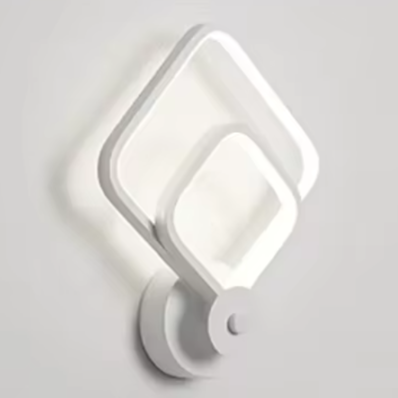 Floroux - Applique LED élégante en fer pour des accents contemporains