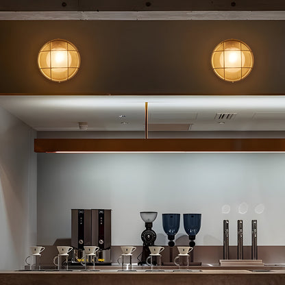 RetroGlow – Lampe Murale Industrielle pour Extérieur