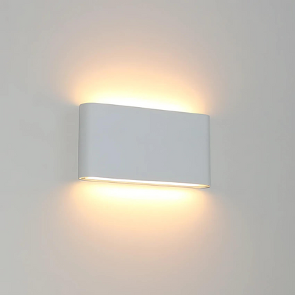 Floroux - Applique murale LED élégante et intempérienne pour les espaces extérieurs