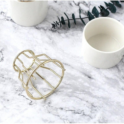 Fer-Ceramic Floroux Vase Design | Modern Grid Pattern | Elegant Decoration | For Living Room & Office