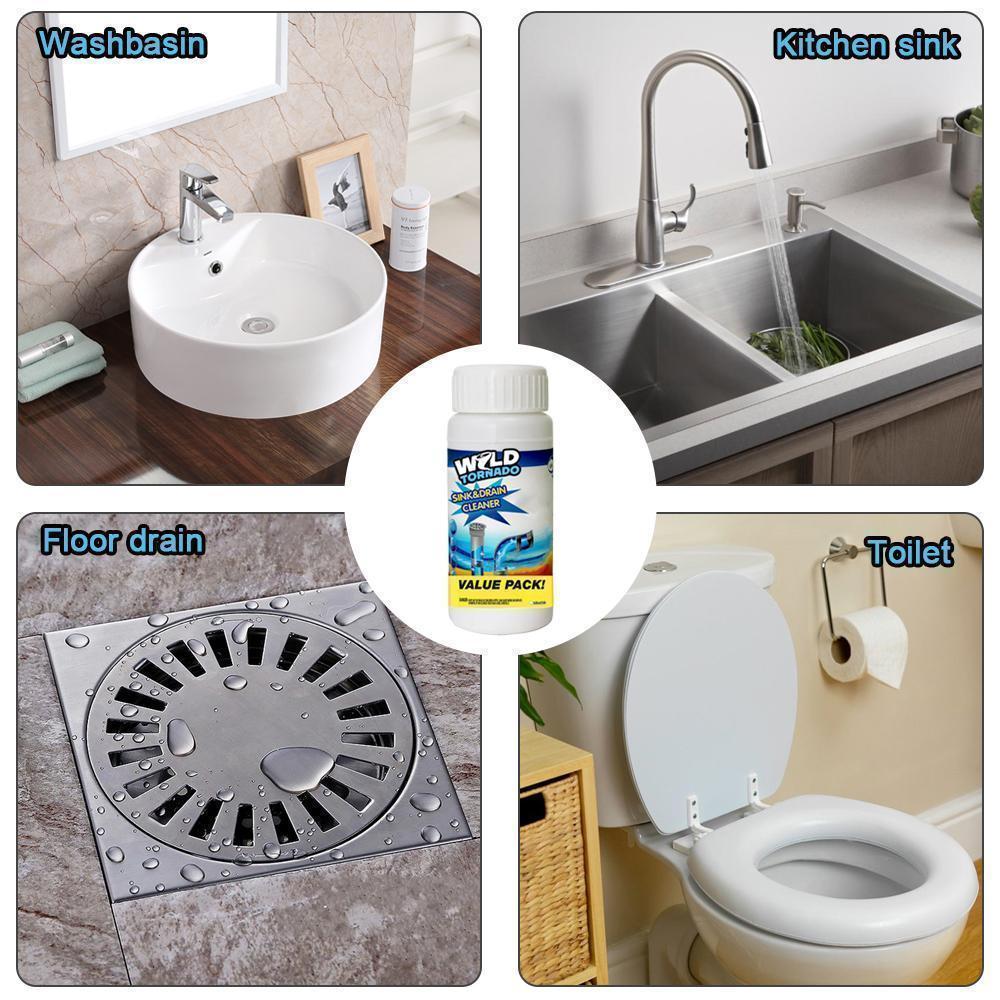 Produit puissant pour nettoyer les éviers et les drains, nettoyeur de lavabo