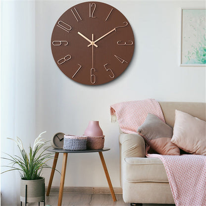 GlowTech – Horloge murale en plastique moderne