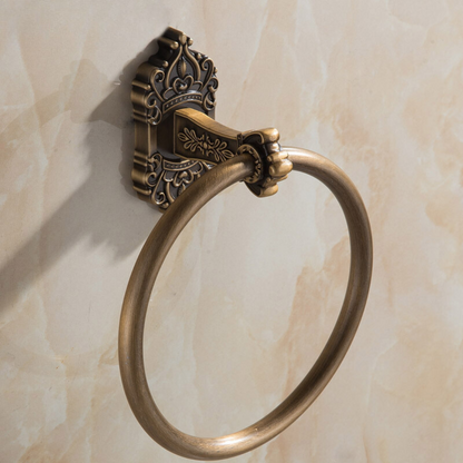 Anneau de Serviette Vintage Chic | Design Solide Élégant