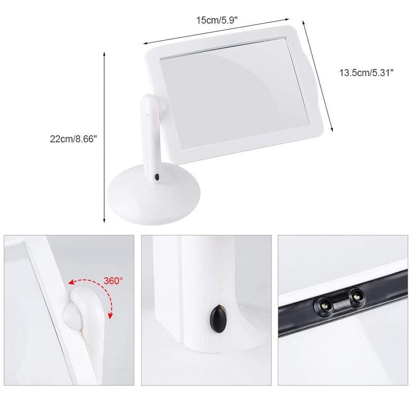 Floroux - Loupe de table sans mains avec LED