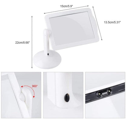 Floroux - Loupe de table sans mains avec LED