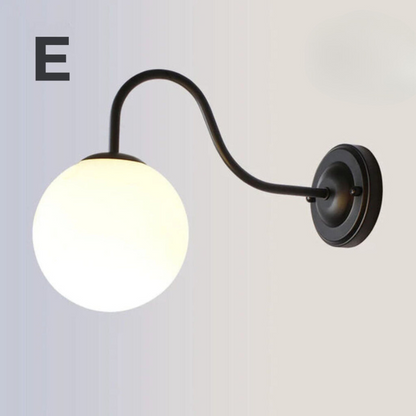 Floroux - Applique murale LED élégante pour un salon moderne